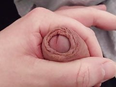 german fat man with small uncut penis NO CUM