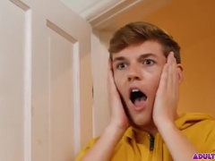 Twink Gets His Mouth Full Of Filthy Pubic Hairs From Hairy Asshole