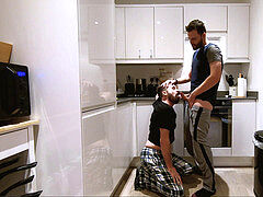 First-timer, gay uncut, gay kitchen