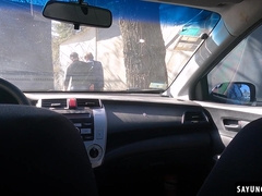 Driver Victorino Stone fucks Lorenzo August while waiting for the tow