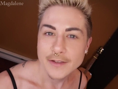 Ftm Rubs Chin Hair On Your Dick Before Class