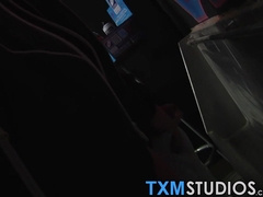 Twinkie blondie gets a piece of tight ass for his big cock