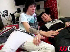 goth emo euro twinks loves sloppy blowjob and tough rectal