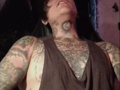 Ac/dc Inked Honey Milks off UBER-SEXY EJACULATION