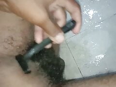 Pennis hair removal with likely style