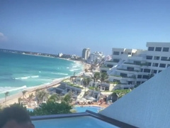 Lets Pound On The Balcony So Everybody Can See And Hear Us!