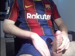 Fresh toy, new gear, and plenty of cum to empty