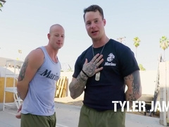 Sexy Adonis Services Tatted Hunk 27 Min