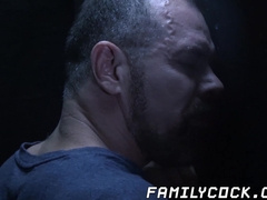 Handsome stepson dicksucking daddy at gloryhole