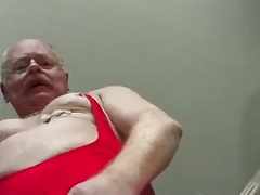 Old Man cumming