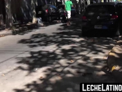 LecheLatinos.com - Straight Latino's raw fuck and facial for cash in a hot amateur video