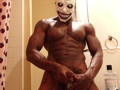 BIG BLACK COCK Adore Hallelujah Johnson Scary Flick (Jaw-dropping Wank)