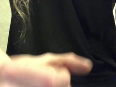 POINT OF VIEW: You Sit Inbetween My Gams While I Hold Your Chin and You Wait for My Jizm