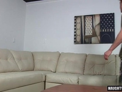 Watch two muscular guys share a hot load in a wild threesome