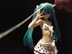 SoF Miku swimwear Slowmotion