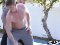 Jocks Play Basketball & Fuck Bbc Gay Interracial Porn