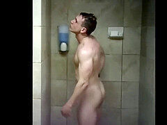 Fag, amateur, gay shower