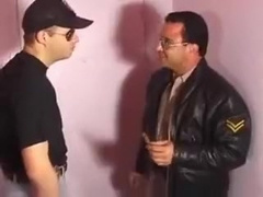 Officer Holiday and his buddy