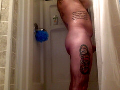 Mischievous, wank, shower