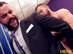 MENATPLAY - Manager Teddy Torres anal fucked by Diego Reyes