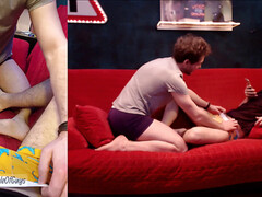 Feet, sole, huge dick