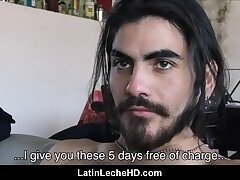 Straight Latino Jock Paid To Fuck Gay Roommate For Rent Money