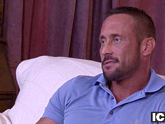 rock-hard fuckpole Myles Landon riding Josh Stone deep in the ass