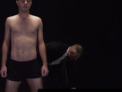 Mathew Figata slapped the boy's ass cheeks before fingering his hole and penetrating