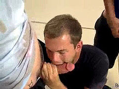 Preston has abnormal 3 way with Wesley and Dustin