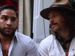 Horny Sex Scene Homosexual Tattoo Unbelievable , Its Amazing - Max Adonis, Austin Avery And Brock Banks