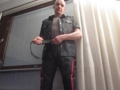 finnish leather gayboy shoots jizz