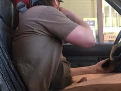 Horny Guy Bustin A Nut at the Bank ( Hands free Public Cum ) 7