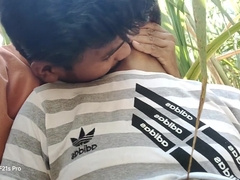 Master Ji Brought His School Boy First In The Exam Then Master Ji Took The College Boy To The Sugarcane Field Forest Fuking