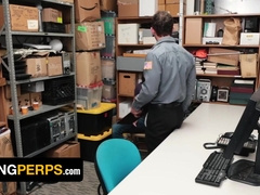 Hairy Thief Lets Officer Pound His Asshole To Get Out Of Trouble With Dante Drackis