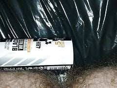 Anal session with a deodorant 1