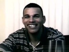 Straight Boy Dino Strokes His 9 Inches