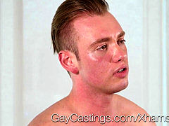 GayCastings Grayson coat screw and facial with casting agent