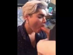 Latino Bitch Swallows Huge Load Hung White Thug 3