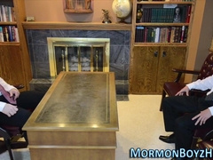 Bishop And Senior Masturbate Off