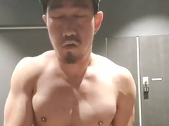 Fit Chinese Locker Bedroom dare Jerk