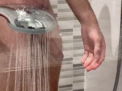 Showering 20 years old in German hotelroom