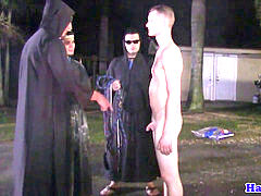 unclothed teenager hazed and anally ravaged