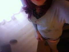 Swift Jizm Tonguing Amateur Crossdresser Sesh