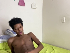 MISCHIEVOUS YOUNG BOY DEMONSTRATING HIS BACKSIDE