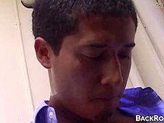 japanese youngster gagging on man sausage and making out with boyfriend