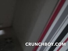 New CRUNCHBOY realase, ROMANTIk fucked bareback and creampied by DADDY dominant