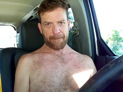 Older men foot, hairy older men feet, hairy artist