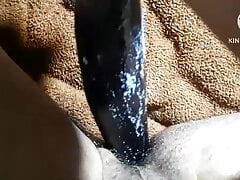 Teenager fuck by brinjal with cute voice