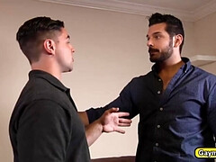 Aspen stuffed his huge dick in Marcus hole