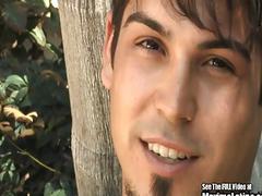 When he's not playing guitar, he's wanking his rod